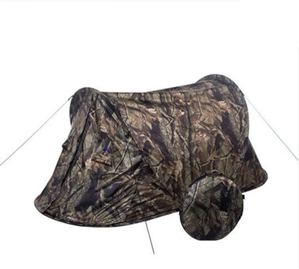

Luxury 4-Person Ultralight Outdoor Oxford Cloth Camping Tent Easy-to-Set-Up Pop-Up Design for Backpacking and Camping