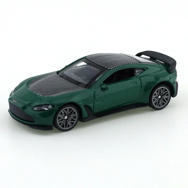 TSC 1/64 Aston Martin V12 Samochód ze stopu Zabawki Pojazd silnikowy Odlew metalowy Model Dzieci Prezent świąteczny Zabawki dla chłopców Zmodyfikowany wózek