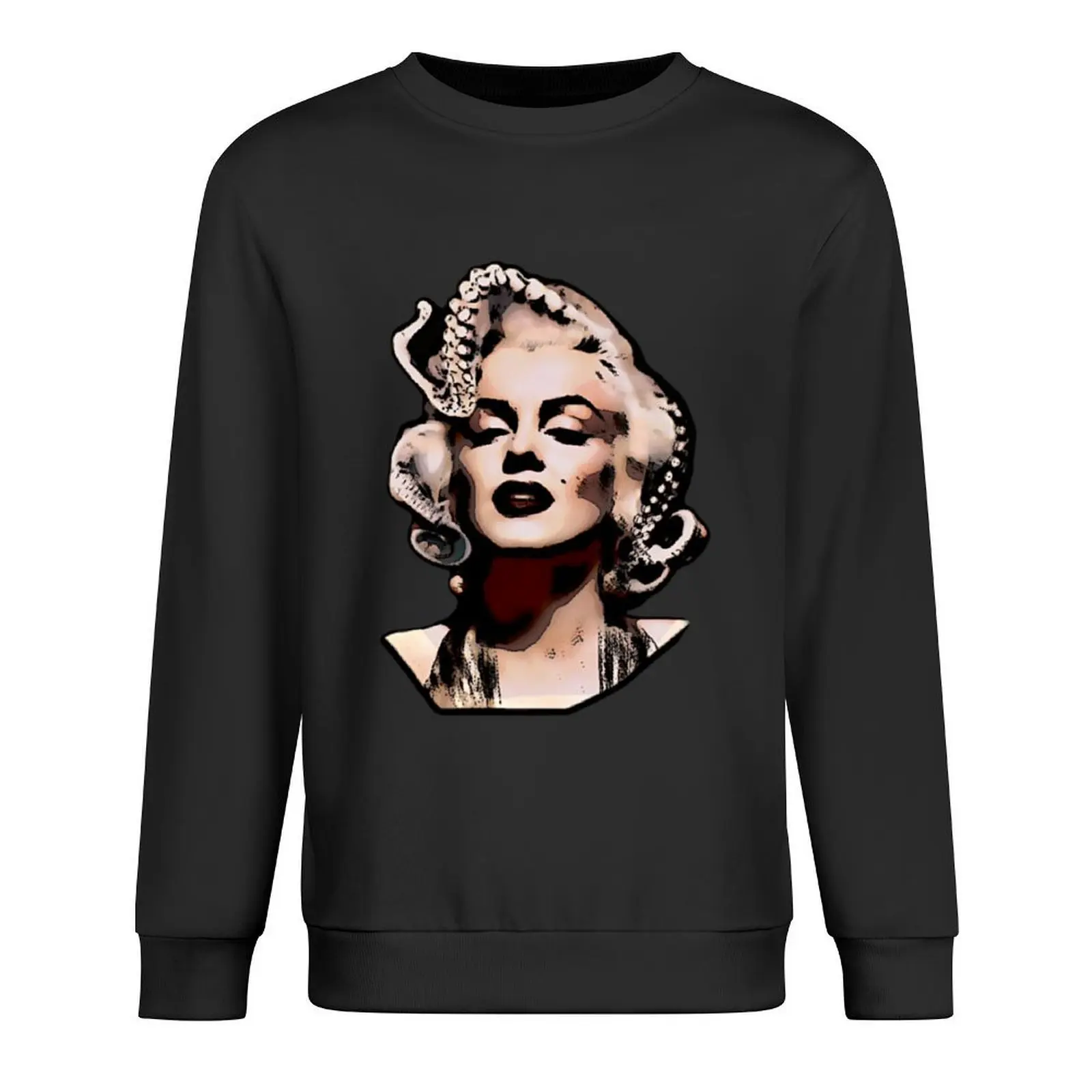 

Monrow Pullover autumn anime clothes men's winter sweater men's sweat-shirt set sweatshirts men