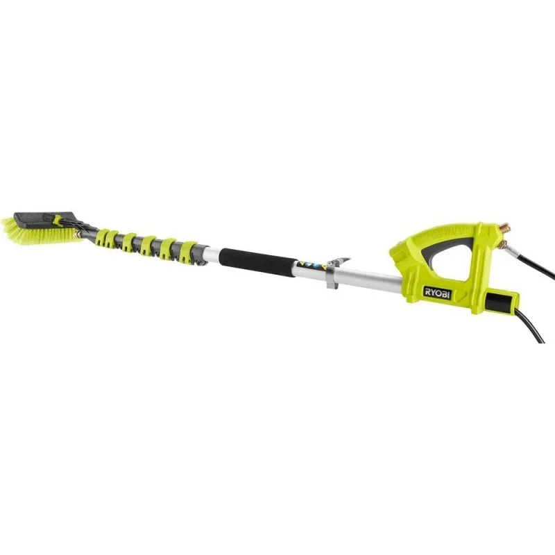 RYOBI 18 ft. Extension Pole with Brush Pressure Washer RY31EP26