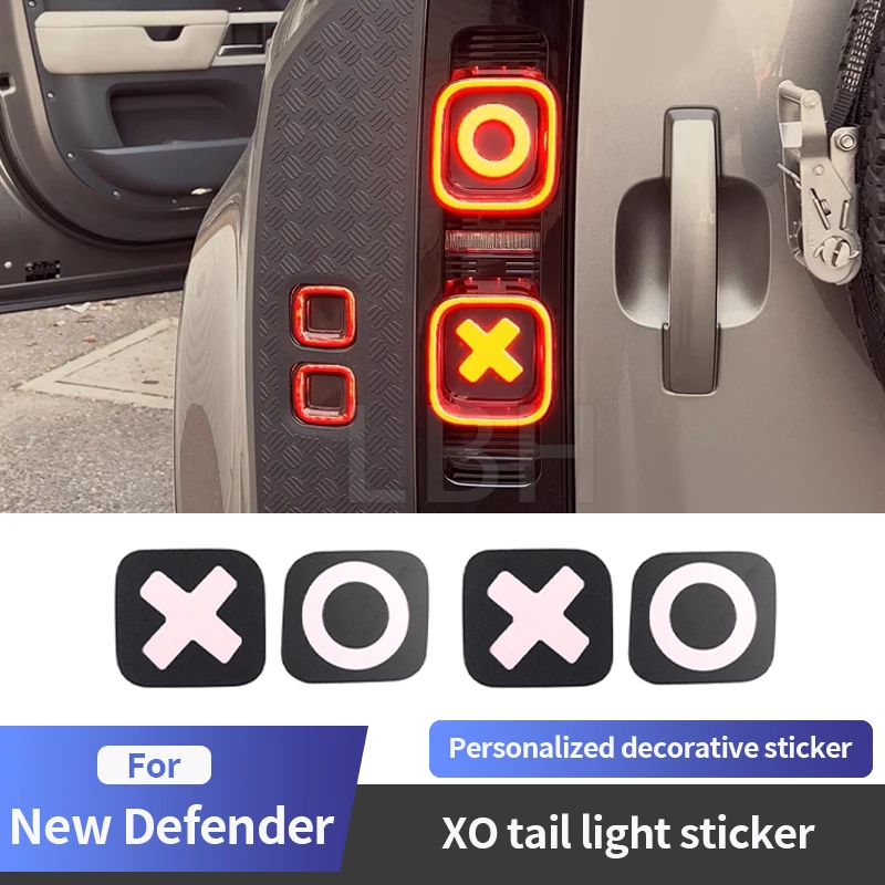 

Подходит для 2020-2024 Land Rover Defender 90 110 130 L663 задний фонарь, персонализированные декоративные Стикеры, наклейка