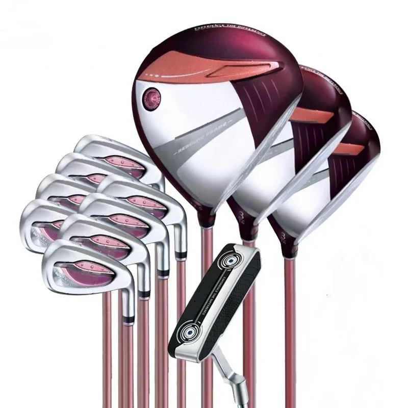 

Women Brand Golf Complete Set mp Golf club set MP1300 Golf Driver+Irons+Putter/12Pcs With Graphite Shaft Head Cover