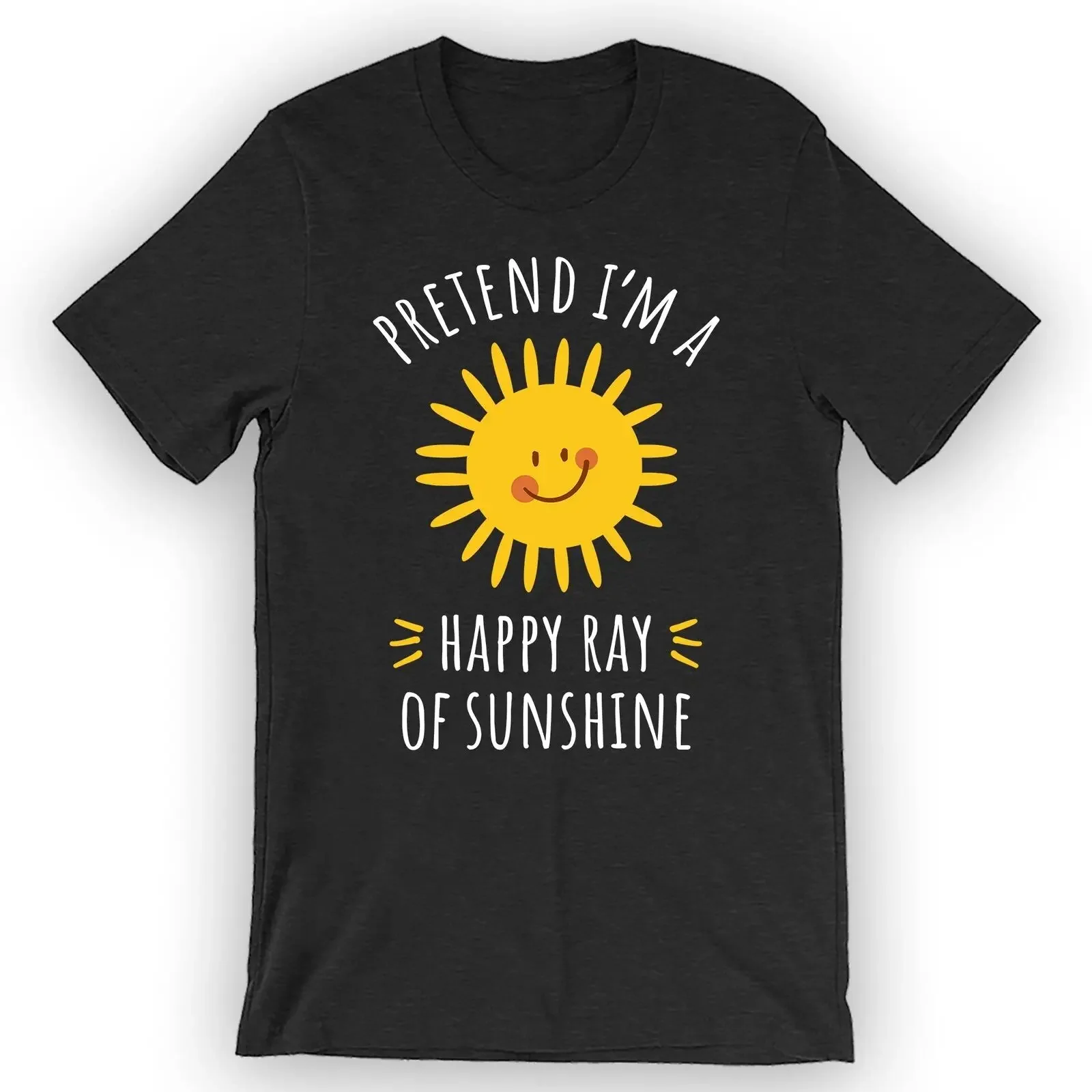 Unisex Pretend I'm A Happy Ray Of Sunshine T-Shirt Funny Sunburn Shirt