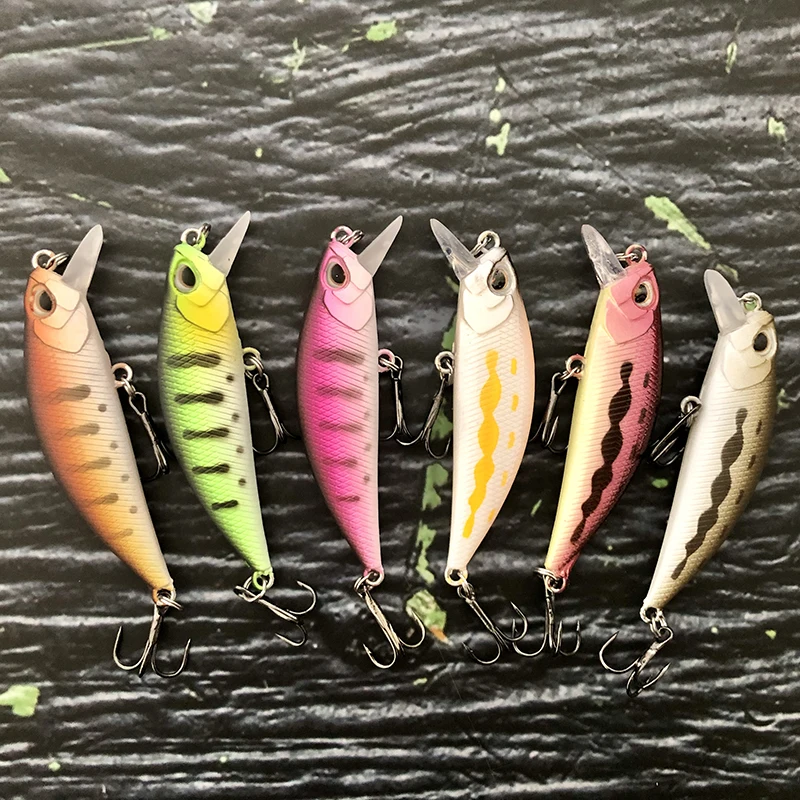 50mm 4.6g Mini Sinking Minnow Fishing Lures Artificial Baits for Bass Pike Carp Freshwater Jerkbait Swimbait Fishing Equipment image 3