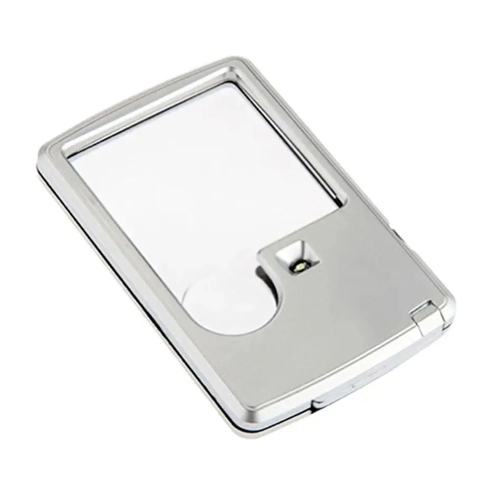 Lupa con mango ergonómico Lupa portátil Lectura en casa Fácil de transportar para viajes Visibilidad mejorada para obtener detalles