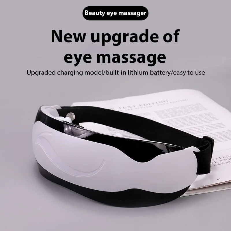 

Eye Massager Electric Silicone Magnetic Eye Massagers Smart USB Charging Eye Care Instrument to Relieve Eye Fatigue Massager