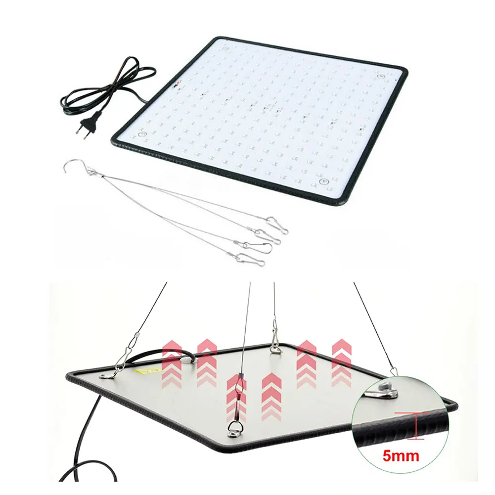 

45W LED Plant Lamp with Hooks Full Spectrum Grow Light Red + Blue + White Indoor Grow Lights for Indoor Plants Vegetables Flower