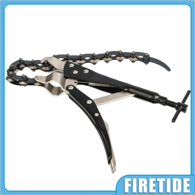 Automotive Exhaust Tailpipe Chain Tool Multi‑Wheel Blade Exhaust Tube Repair Kit for Auto Tail Pipe Cutting Modification