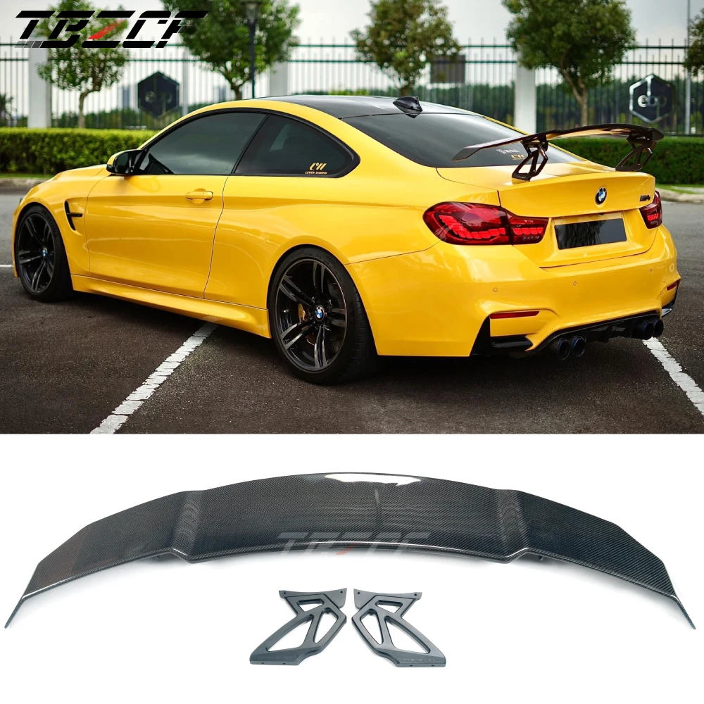 For BMW Vorsteiner Racing Sport GT Wings M2 M3 M4 M5 F80 G80 Real Carbon Fiber Trunk Lid Spoiler M-Power Racing Accessories