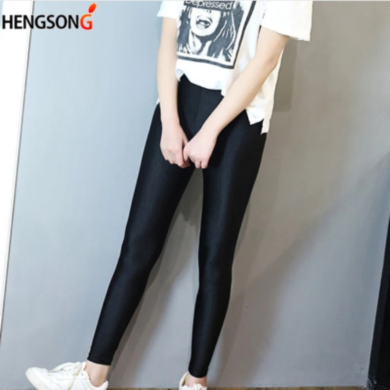 

Women Workout Sport Leggings Female Fiteness Shiny Glossy Leggings Casual Gym Yoga Pants Ladies Pencil Pants