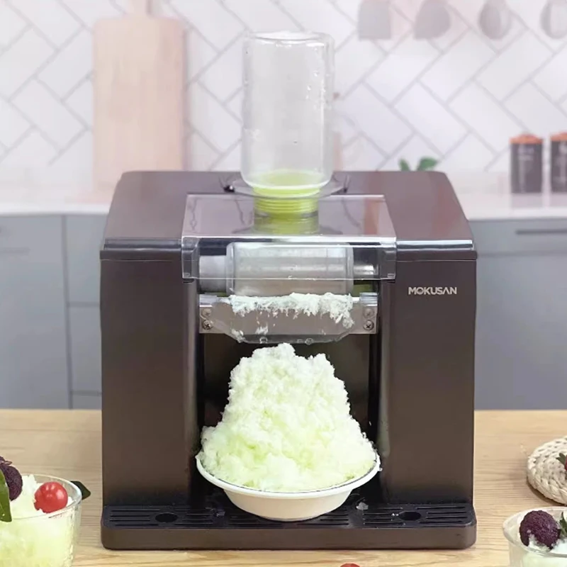 220V 350W Snowflake Ice Maker Shaving Machine Korean Celebrity Bingsu Machine Household Electric Snow Ice Maker