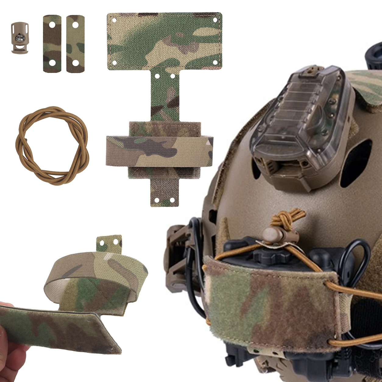 Tactical Helmet Battery Case Pouch for PVS-31 NVG Counterweight Holder Fast Helmet Accessories Hunting Airsoft Gear