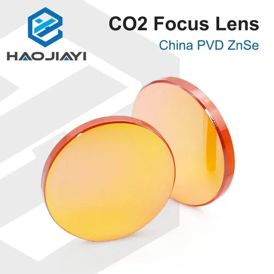 HAOJIAYI China CO2 ZnSe Focus Lens Dia.18 19.05 20 mm FL38.1 50.8 63.5 101.6 127mm 1.5 - 4