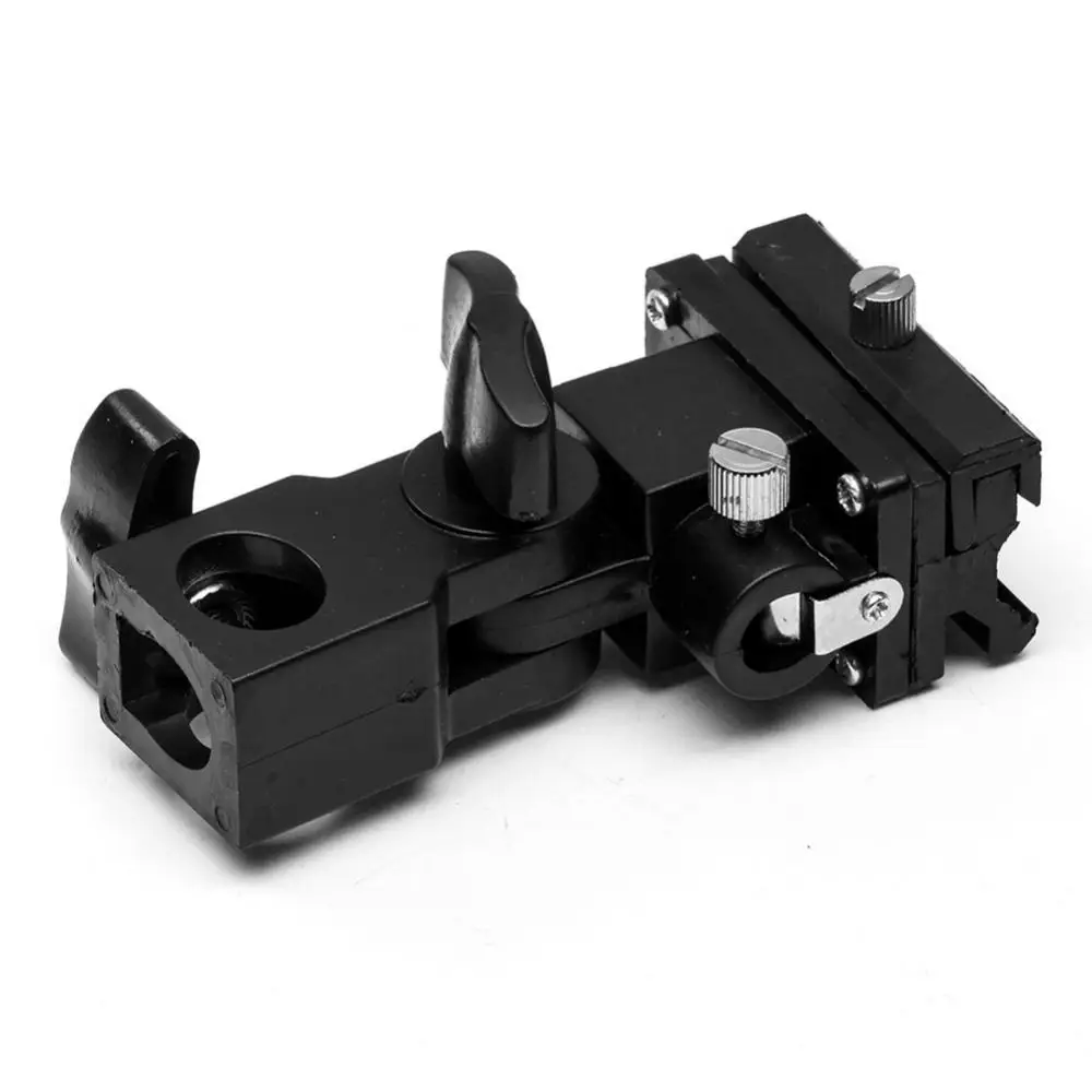 Photo Flash Adapter Hot Shoe Swivel Mount Light Stand Bracket B Umbrella Holder