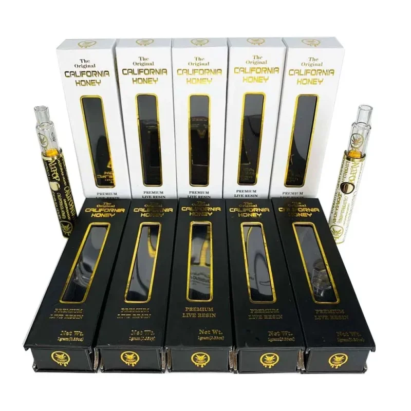 california honey disposable vape pen California Honey Disposable Vape - 1g California Honey Disposable Vape Pen  1ml Tank Empty California Honey Carts 1000mg main image 0
