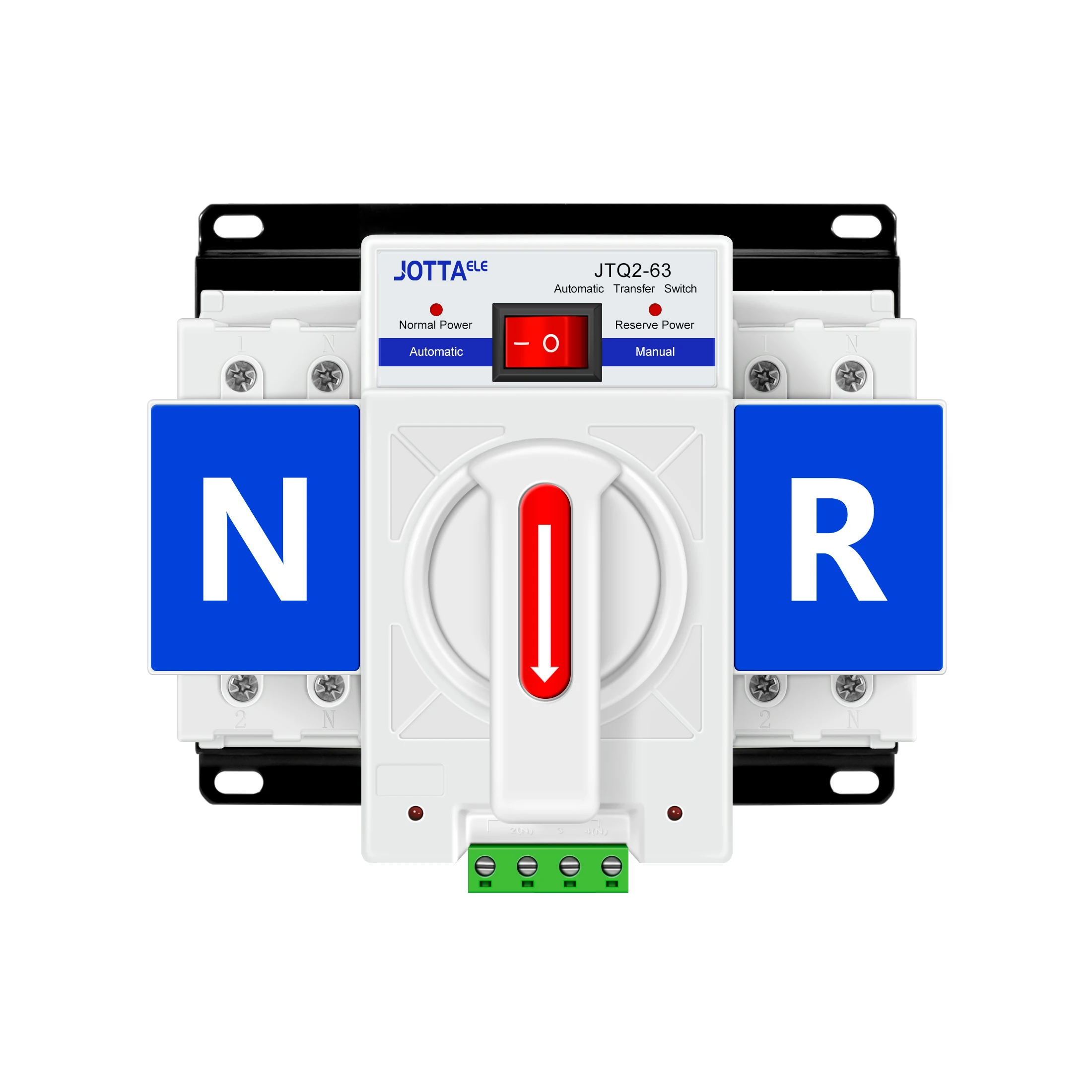 

JOTTA ATS 2P 63A 220V 110V 50/60Hz Automatic Transfer Switch Manual Transfer Switch Circuit Breaker Household Protect Device