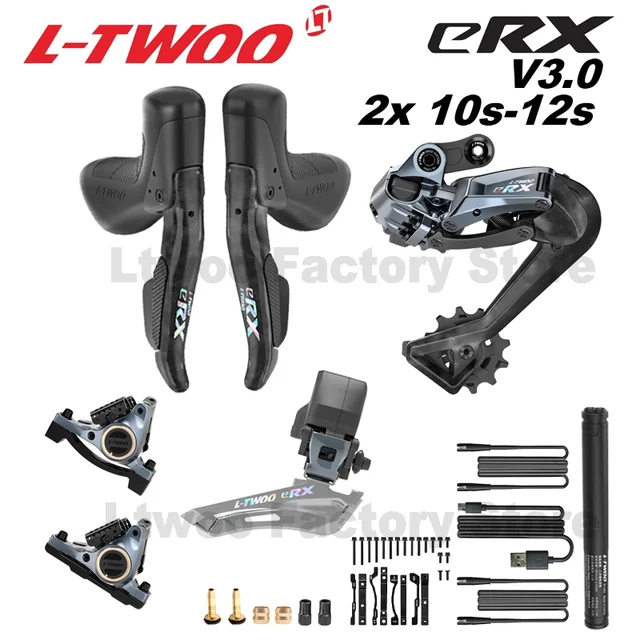 LTWOO eR9 TT, eRX eR9 2x12s / 2x11s Electronic Groupset, Road
