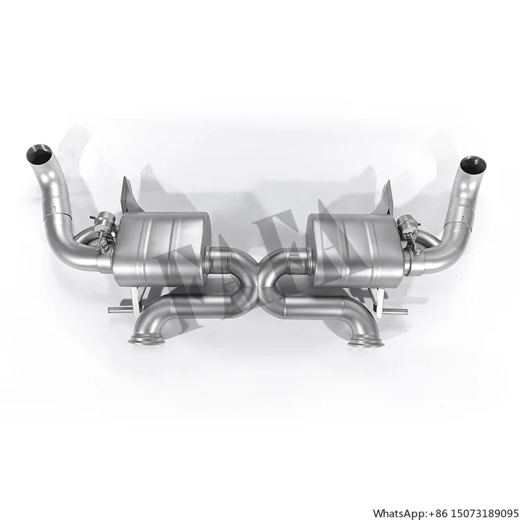 

For S5 3.0T Stainless Steel High-performance Exhaust System Tail Section Without Cat Exhaust Pipe Muffler Exhaust