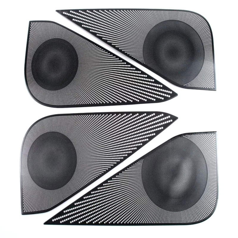 Interior Trim Car Audio Speaker Cover Sticker Front Rear Door Panel Loudspeaker Cover for VW Volkswagen ID.7 ID7 2023 2024