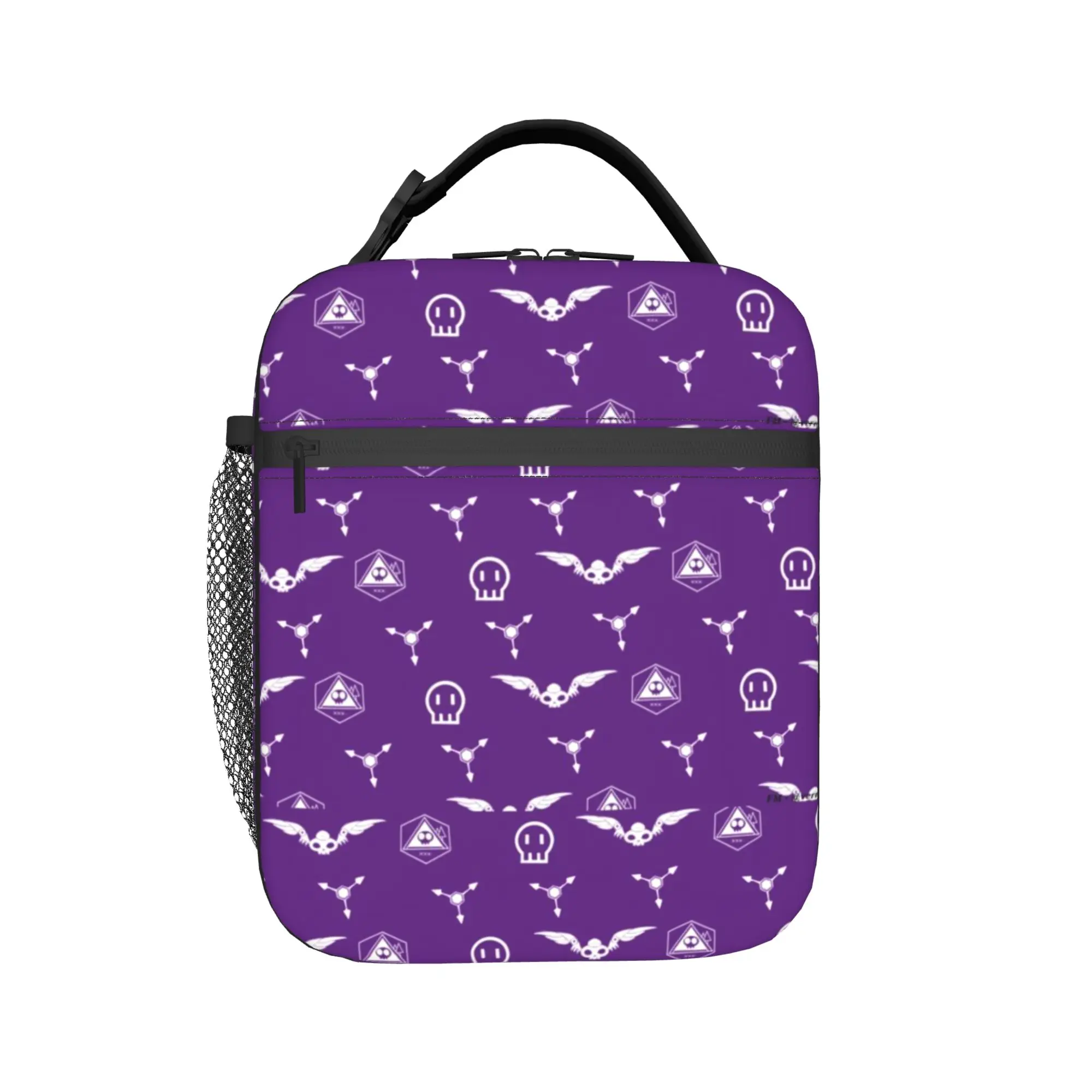 Uzi Murder Drones Insulated Lunch Bag for Men Women Food Container Bags Portable Thermal Cooler Lunch Boxes For Travel