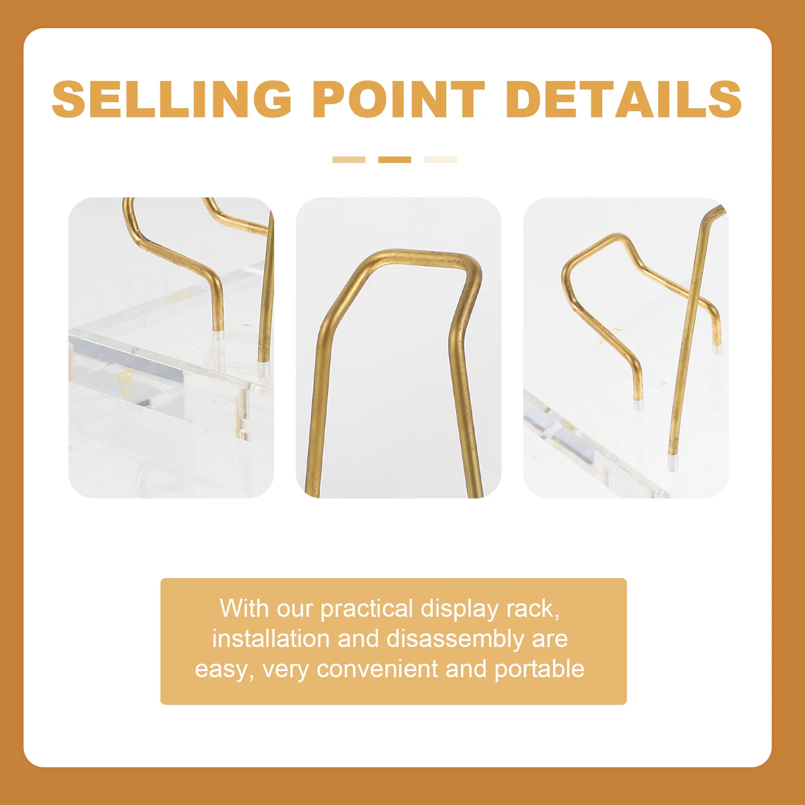 

1Pcs Simple Acrylic Display Base Transparent Crystal Jewelry Storage Rack Mineral Specimen Pedestal Elegant Stand