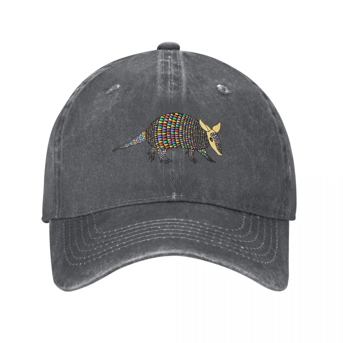 

Rainbow Armadillo Baseball Cap Big Size Hat Dropshipping Hats For Men Women's