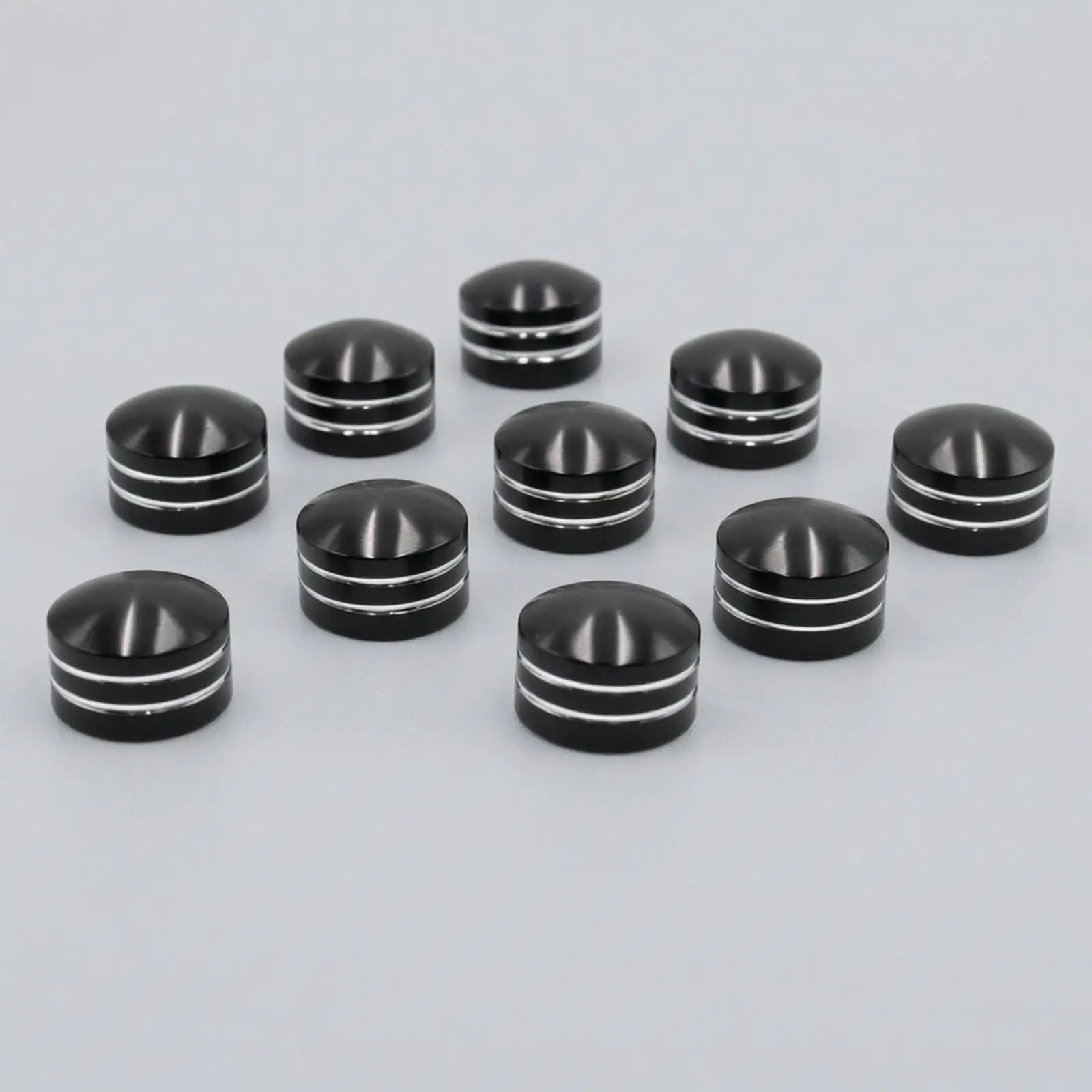 Aluminum Alloy Chrome Screw Cap for Motorcycle Bolt Decorative Fastener Cover Garage Styling Kit Compatible Modular Helmet Spare