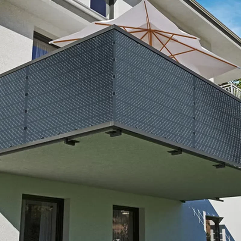 CE Certified OEM Support 200W 20V Monocrystalline ETFE Flexible Solar Panel Customizable for Plug & Play Home Balcony System