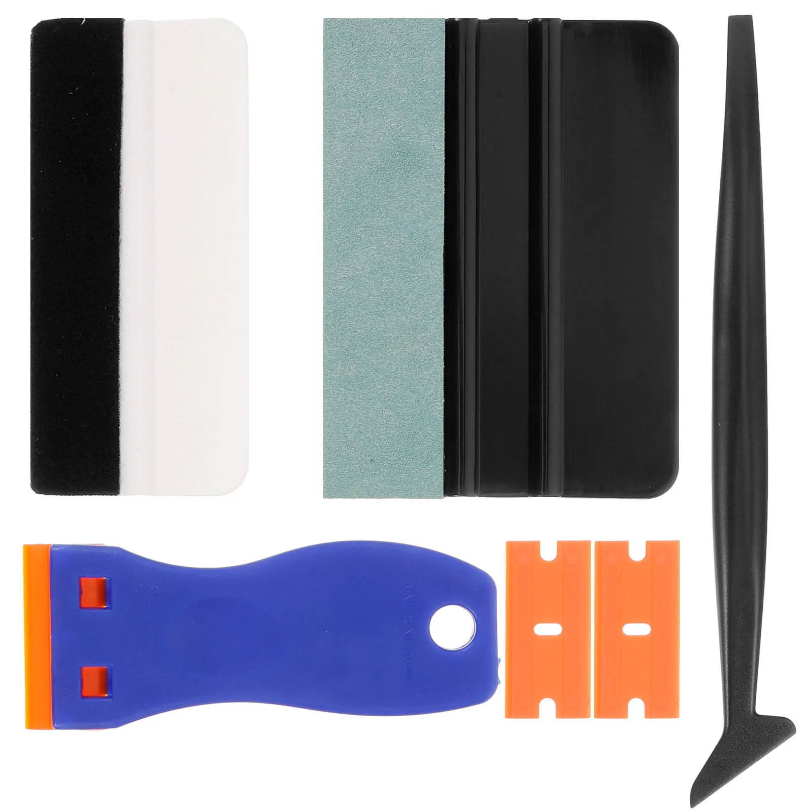 مجموعة واحدة من أدوات تغليف السيارة وأدوات تركيب ورق الحائط لتغيير لون السيارات والديكور المنزلي #3