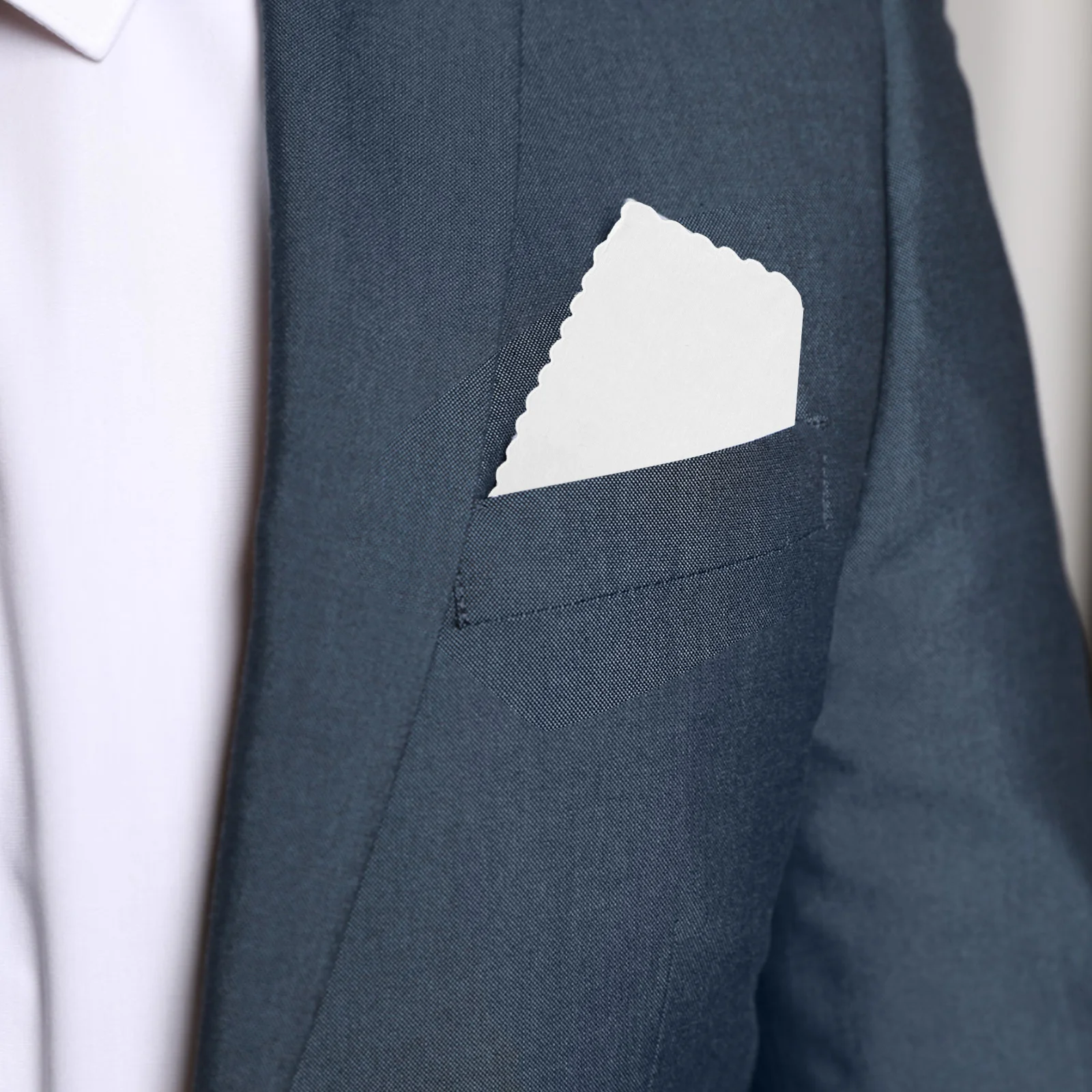 10pcs Pure Cotton Soft Handkerchiefs 11.79" White Breathable Square For Suit Pocket Daily Use Machine Washable Men Women Wedding