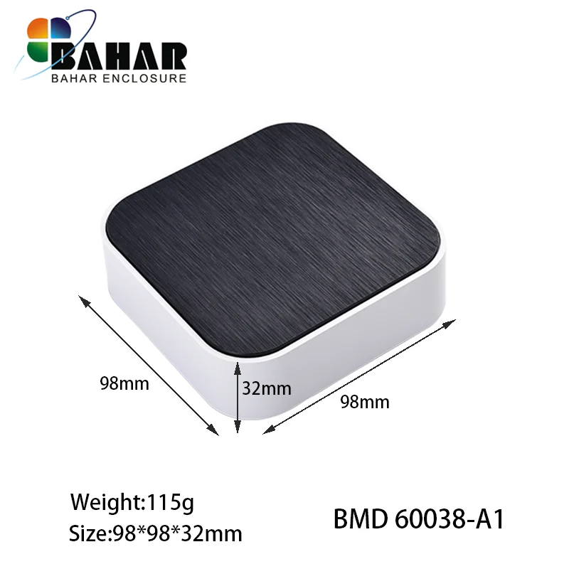 Bahar Brand Enclosure ABS Plastic Housing Desk-top shell Wire Junction Box Instrument Case MODEL BMD 60038