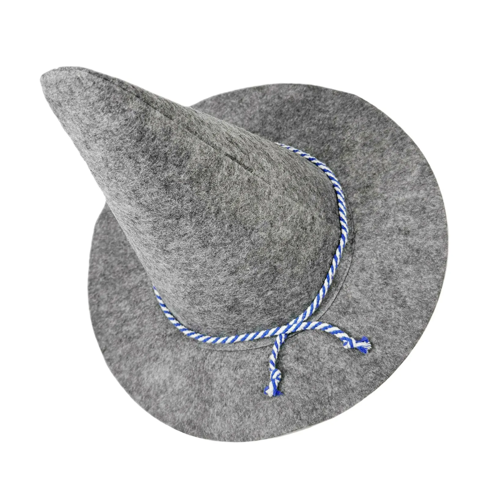 

Scarecrow Hat Gray Wizard Costume Accessory Halloween Cosplay Party Headwear Lightweight Adult Dress Up