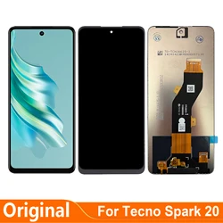 For Tecno Spark 20 LCD Display Touch Screen Digitizer Assembly Parts