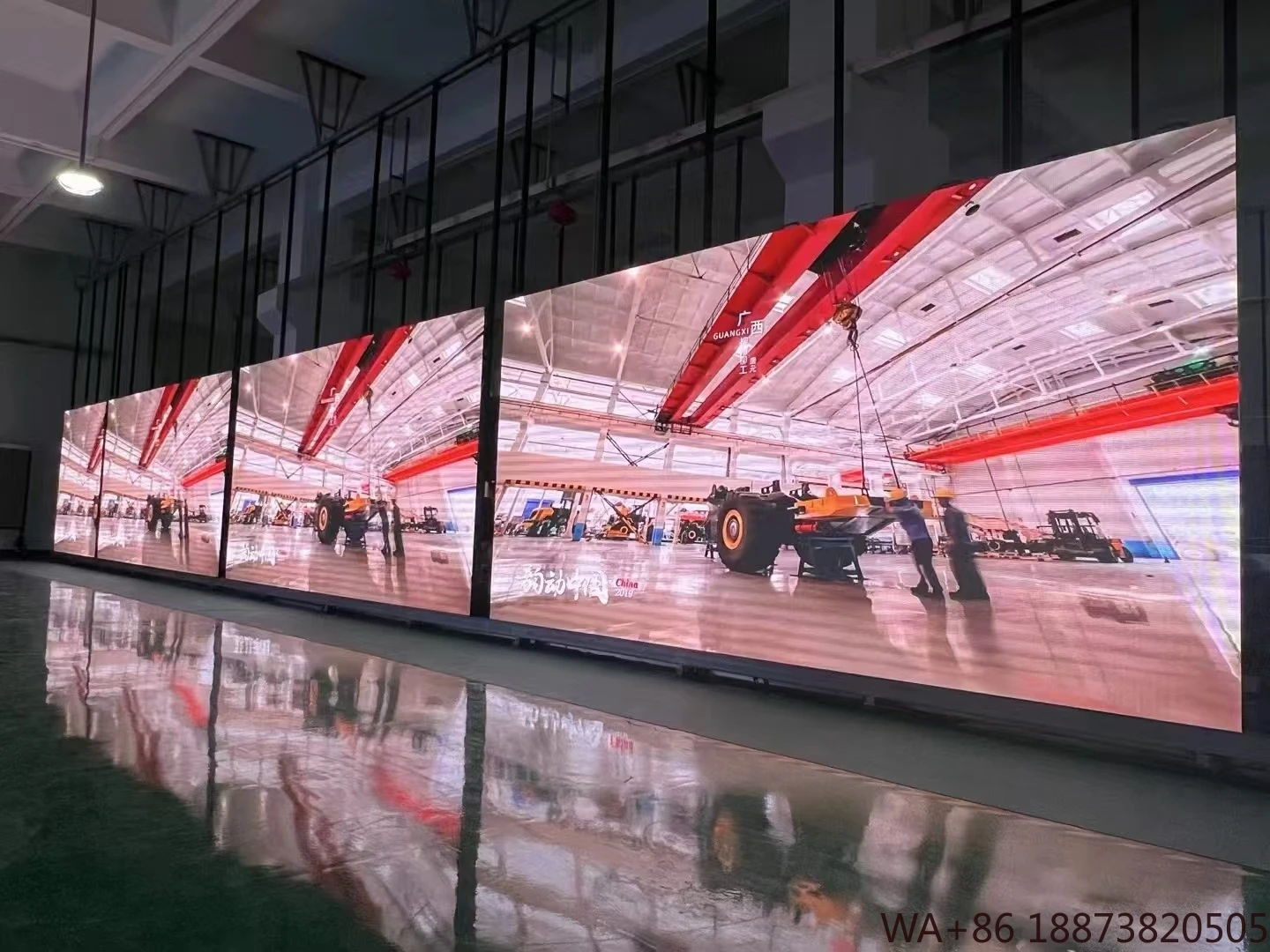 LED Display Factory - Ph6 Direct Metal Plate Frame for in Airport & Shopping Mall - High - Strength  Customizable Brightness