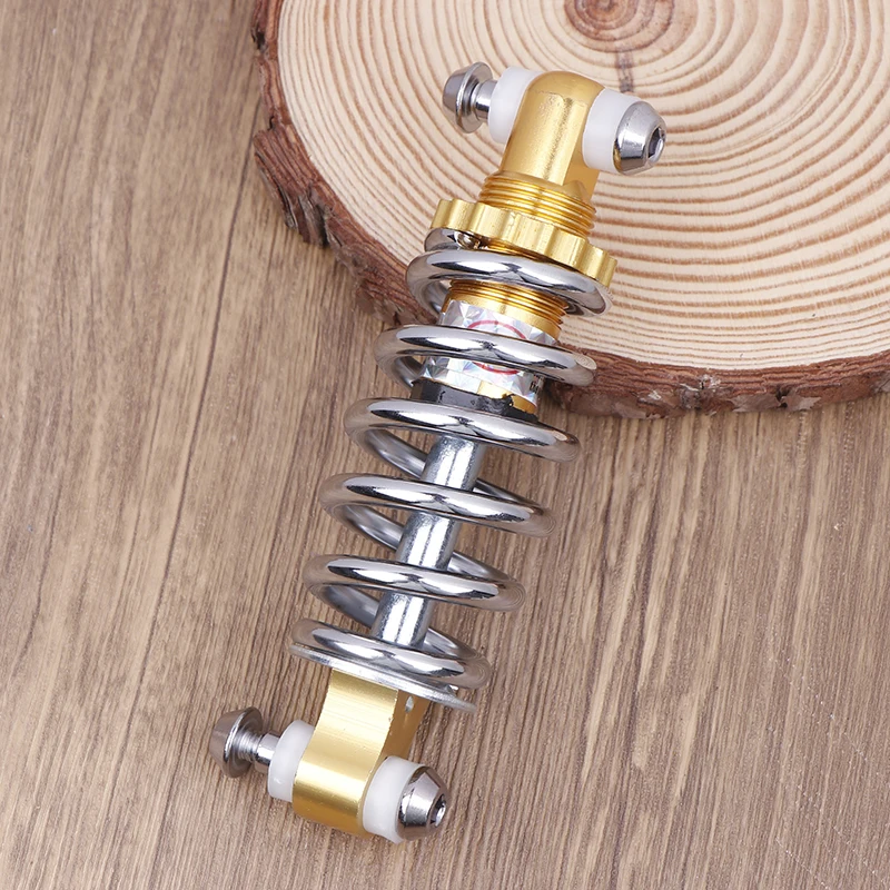 

Electric Scooter Rear Support Shock Absorber Rear Spring Shock Absorber Center Distance125mm Gold Shock Absorber