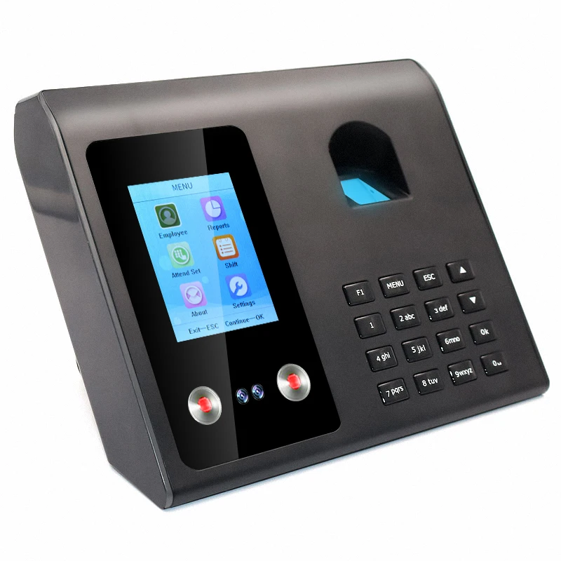 

July005 OEM 2.8 Inch TFT Color Screen Biometric Fingerprint Time Attendance Facial Recognition Device
