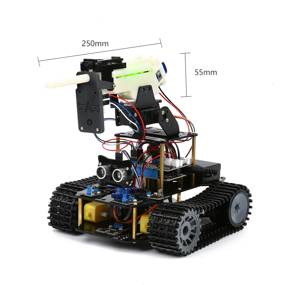 4WD Robot Car Educational Stem Toys Robotics Kit Robot Kit for Arduino
