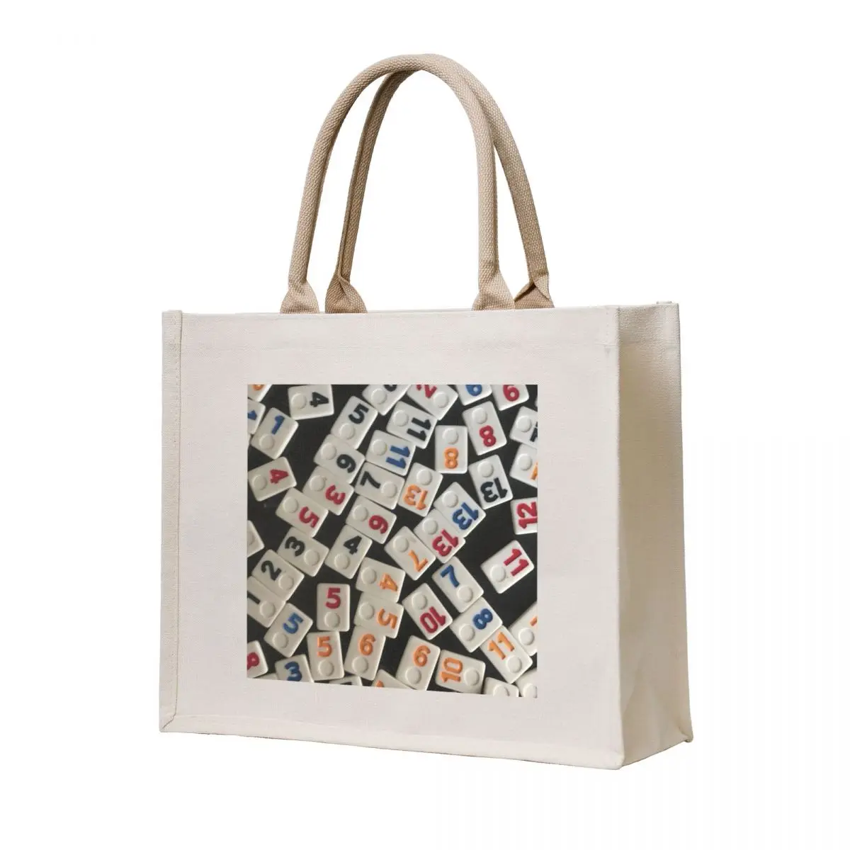 Multiple Numbers Tote Bag tote bag custom custom bags Women's shopper bags woman 2025