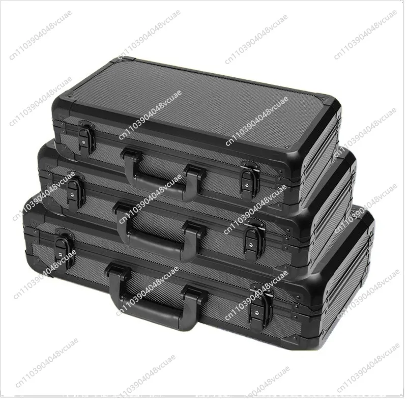 

Portable Aluminum Alloy Tool Box Instrument Equipment Safety Box Model Tool Box Fishing Gear Multifunctional Storage