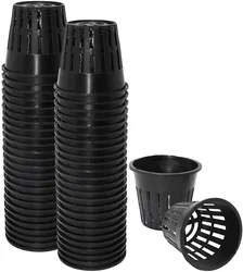 20PCS Hydroponic colonization Mesh Pot Net Cup Basket Hydroponic Aeroponic Planting Grow Gardening Planter Clone Colonization