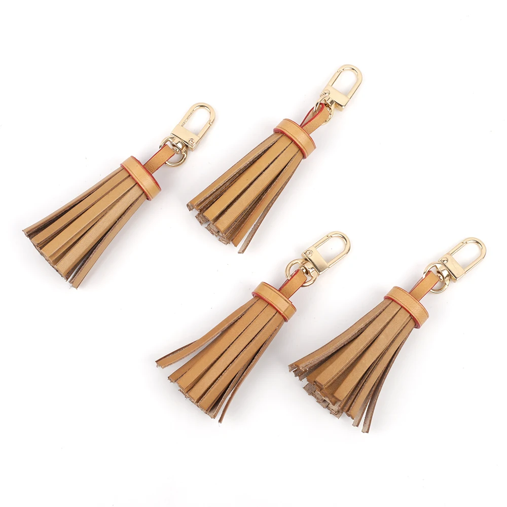 Mini Tassel Bag Charm For Women Handle Bag Clutch Pouch Purse Key Chain Handbag Pendant Leather Bag Accessories Female Gift