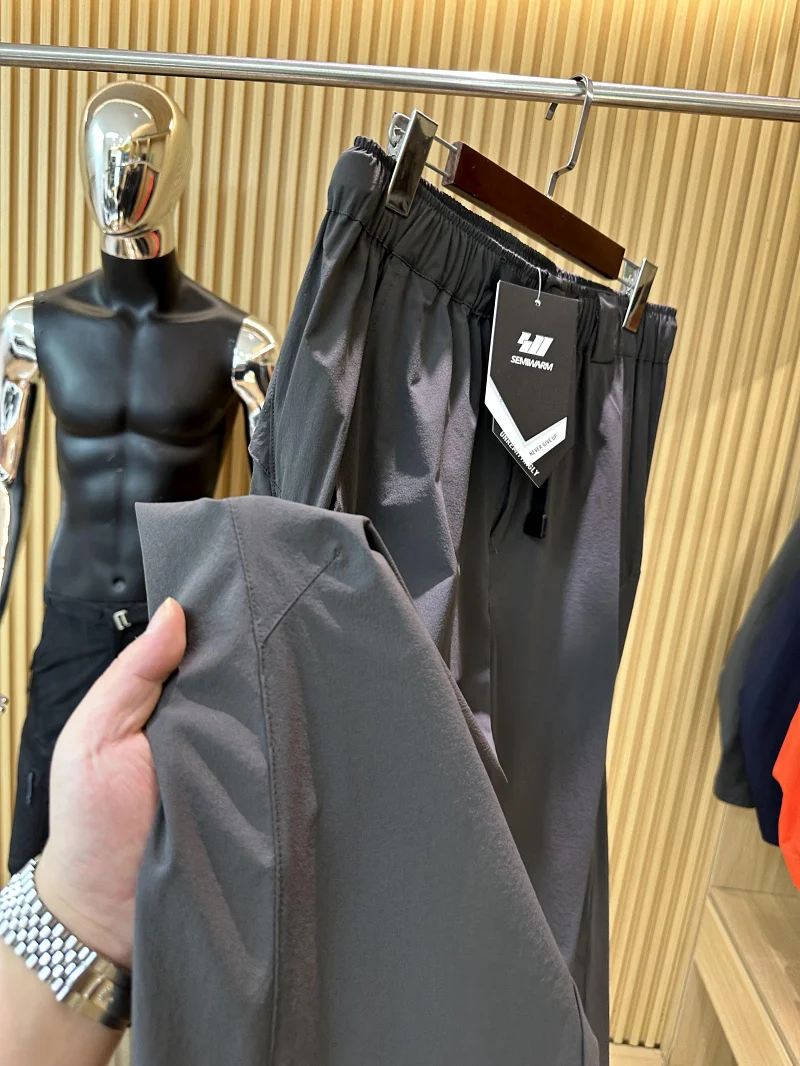 

Outdoor Heavyweight Mountain Series Men's Casual Pants Breathable Qui Dry Straight Leg Sport Leisure Trousers with Bule W...