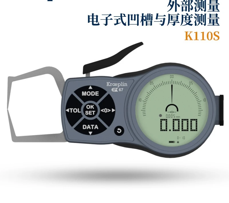 External card specifications: K220S K330 K330S D110 D110S  external measurement, electronic groove and thickness measurement