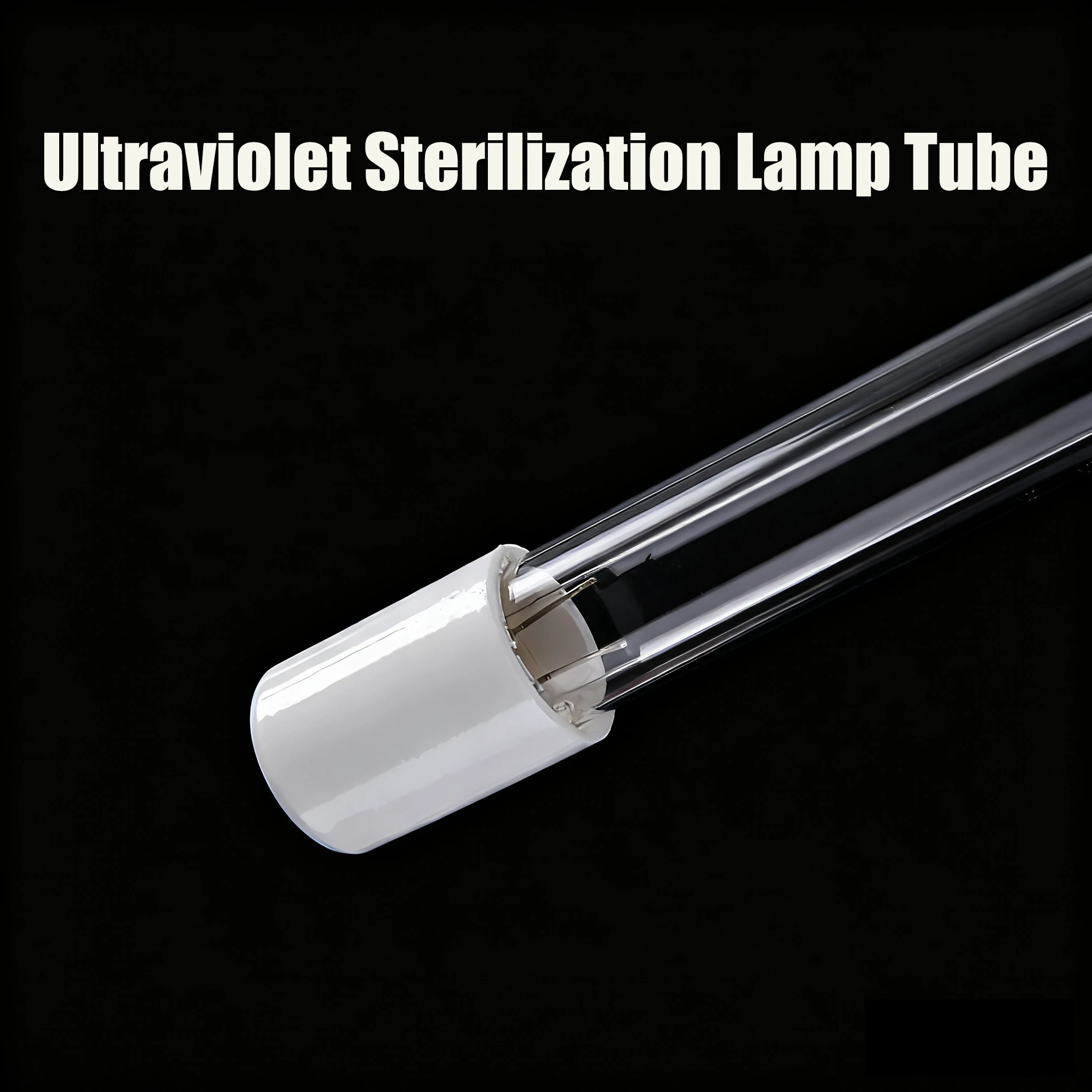 Lampa UV do sterylizacji wody, pojedynczy konwerter, czteropinowa, do oczyszczania wody w akwariach i basenach.