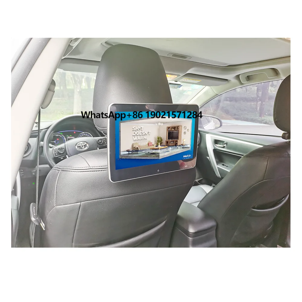 

10.1 Inch Taxi Headrest Advertising Lcd Screen IPS WiFi 4G GPS Car Video Display