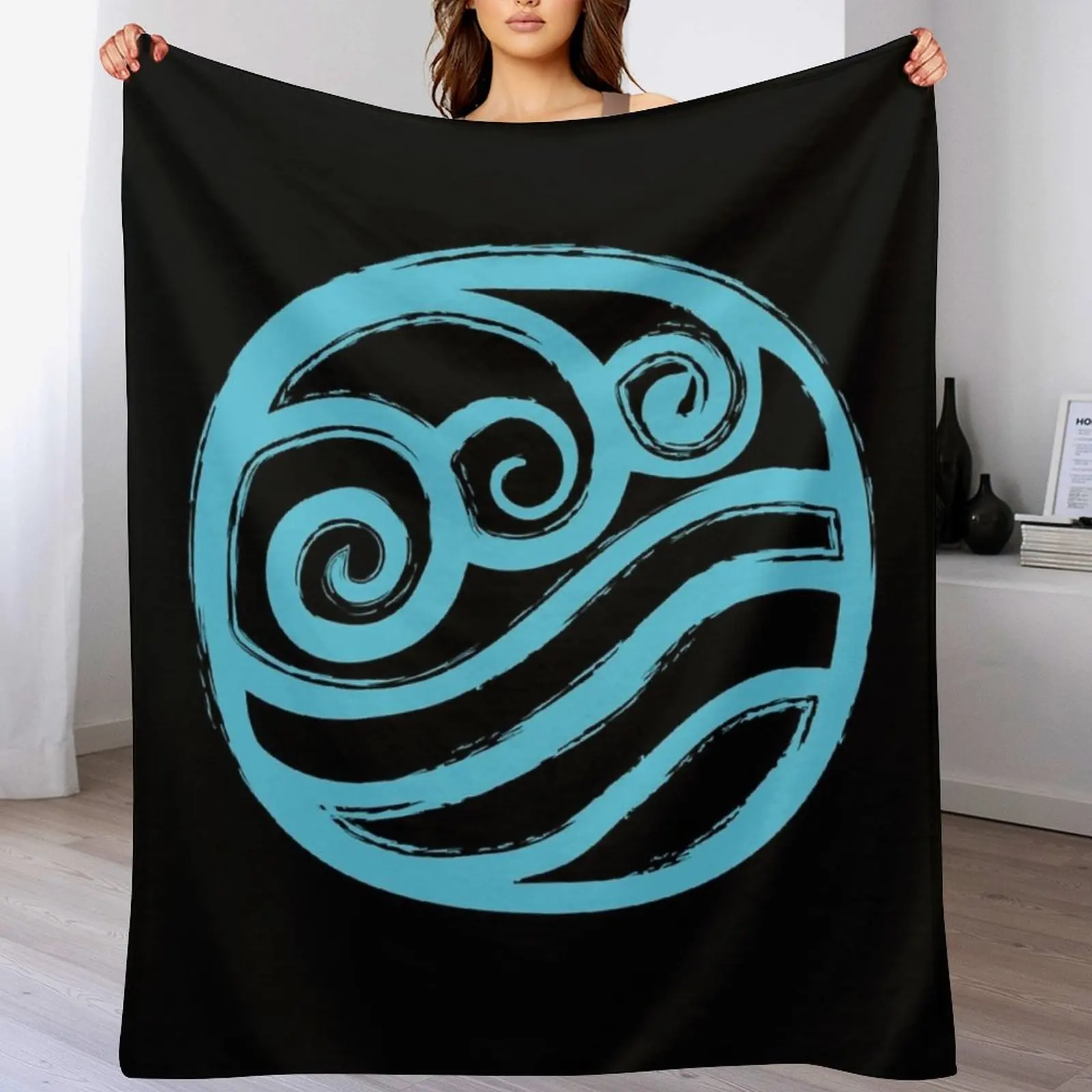 

Water Nation Classic . Throw Blanket Soft Big anime Beautifuls Blankets