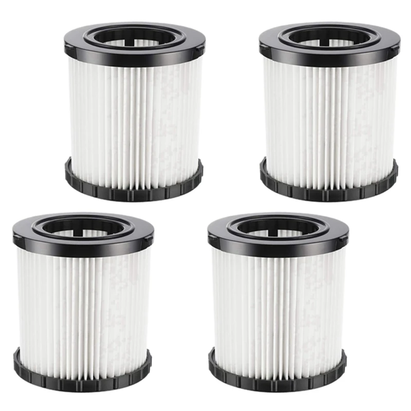 4Pack DCV5801H Hepa Replacement Filter For Dewalt DCV580 & DCV581H/Dewalt DCV5801H Wet Dry Vacuum Replacement Filter