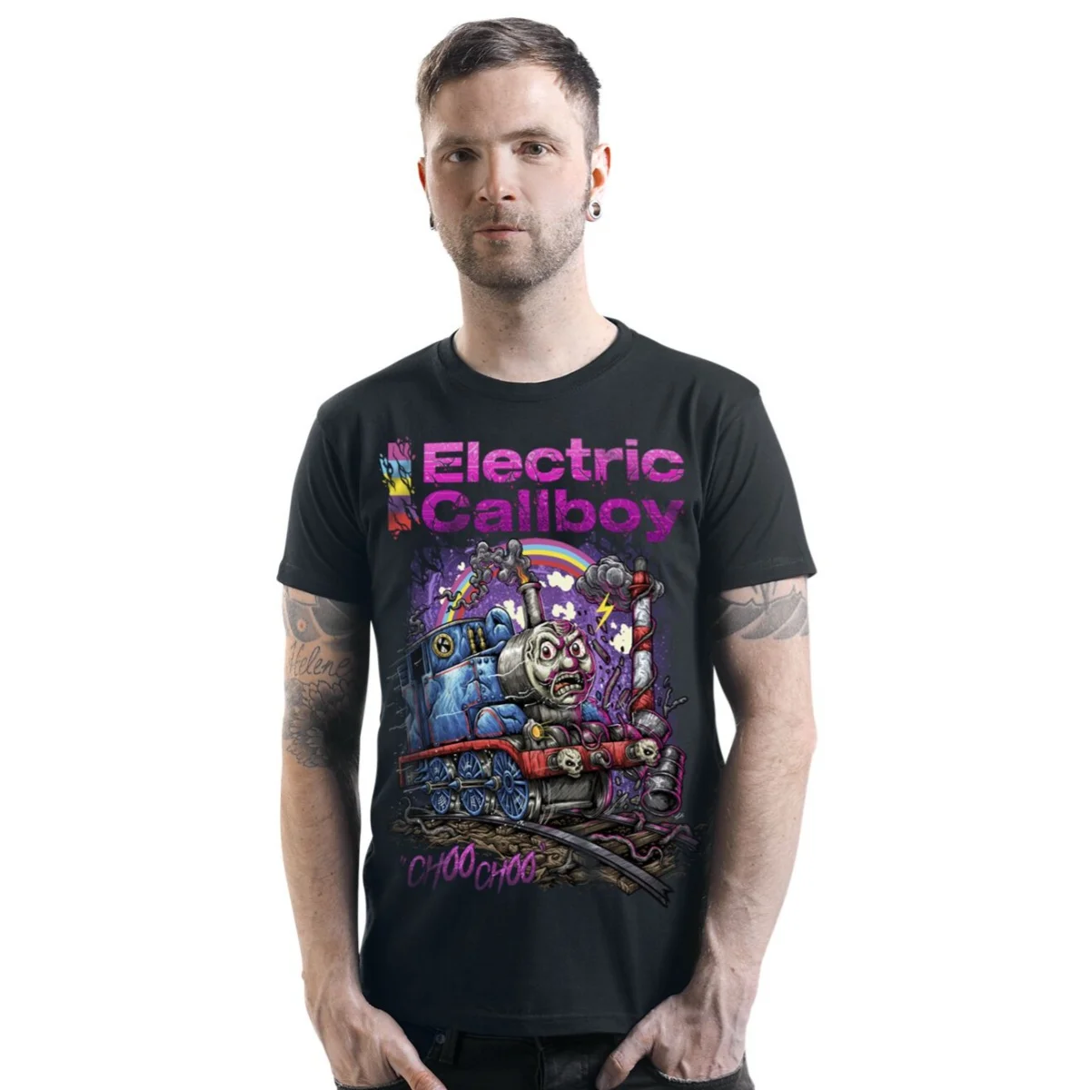 Summer Electric Callboy Graphic Cotton T-shirt Unisex Summer Short Sleeve Fashion Brand Tee Luxury Casual Vintage Tees