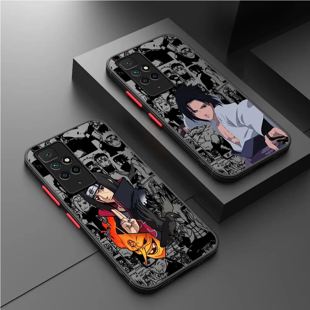 Comics uchiha s-asukee japan telefon hülle für xiaomi redmi note 7 10 5g 9s 12c 12proplus 13 10s 9