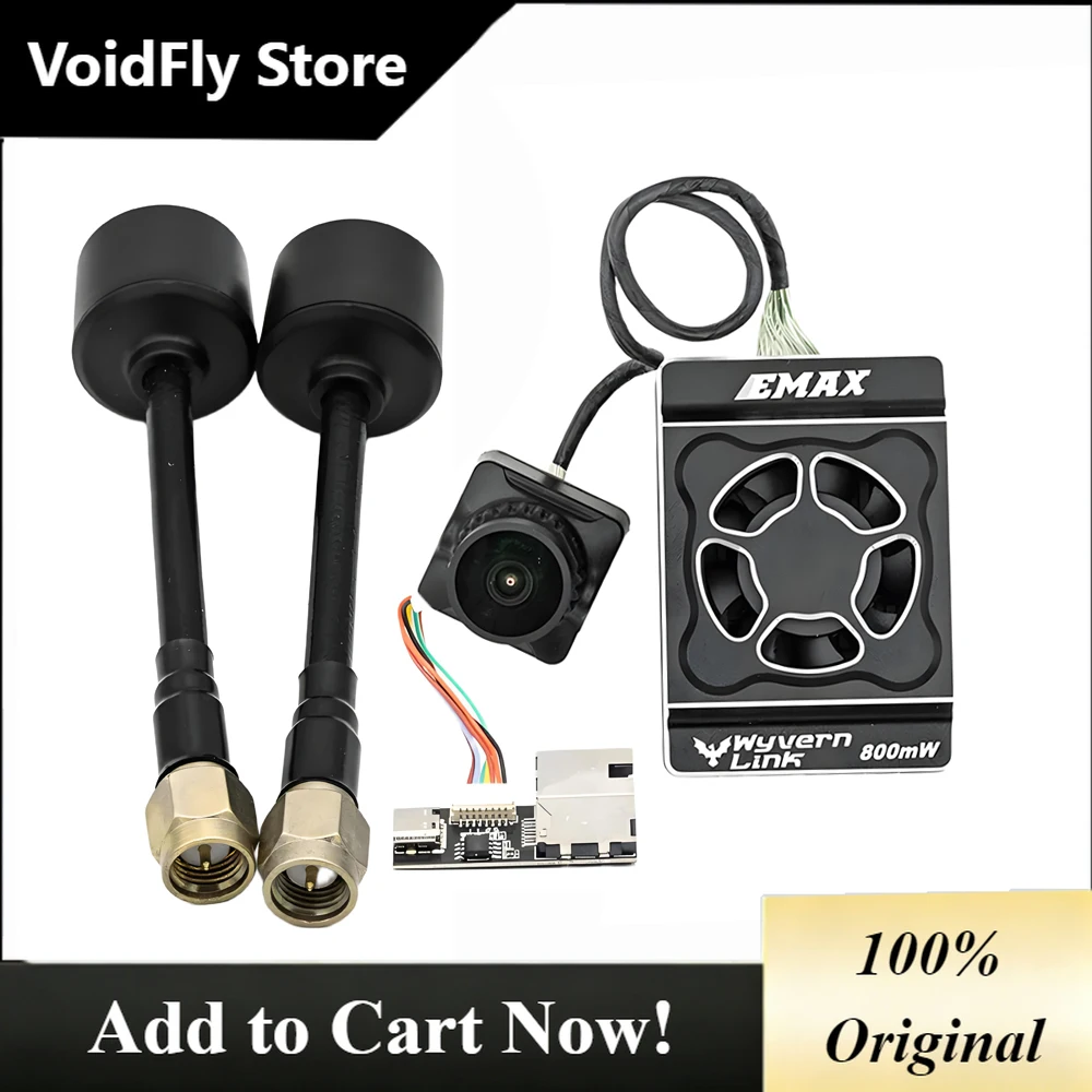 VoidFly Emax OpenIPC Wyvern Link Alpha 800mw Long-Range Video Transmission VTX